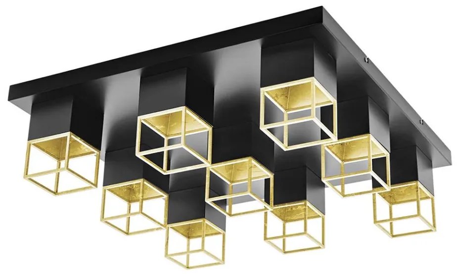 Eglo 97732 - Lustră aplicată LED MONTEBALDO 9xLED/5W/230V