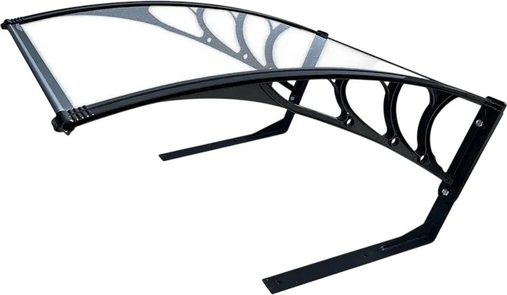 ALDOTRADE Adăpost pentru robot de tuns gazontransparent, 80 x 60 x 40 cm