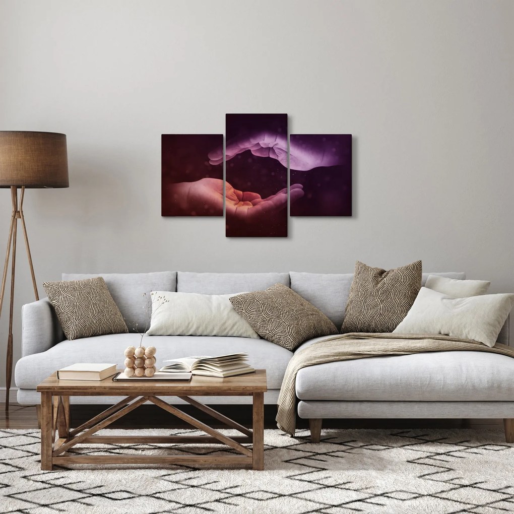 Tablou cu mâini (90x60 cm)