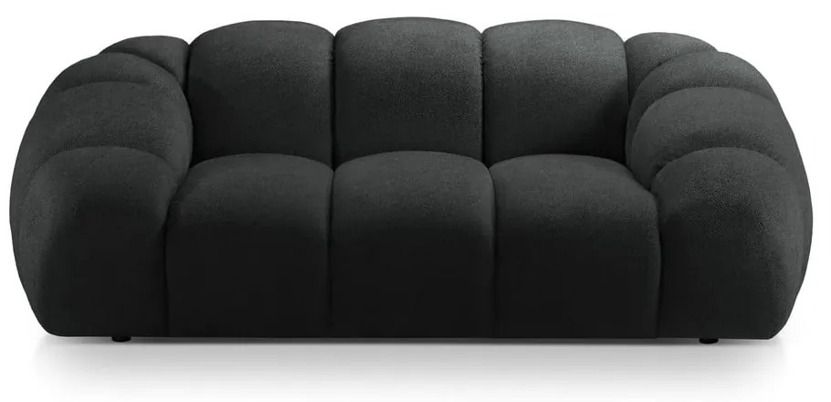 Canapea neagră 214 cm Diana – Micadoni