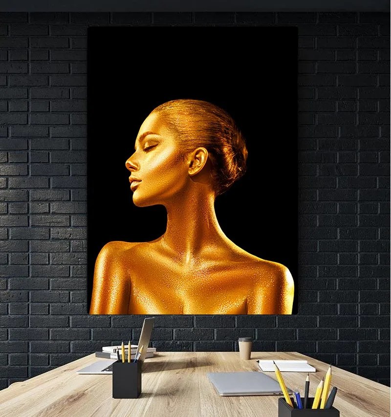 Tablou canvas Golden Girl - 60x40 cm 60x40 cm