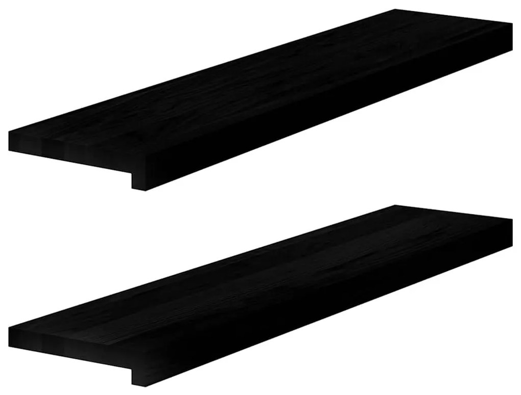 vidaXL Pervaz 2 buc lemn masiv de Maro închis 90x20x2 cm