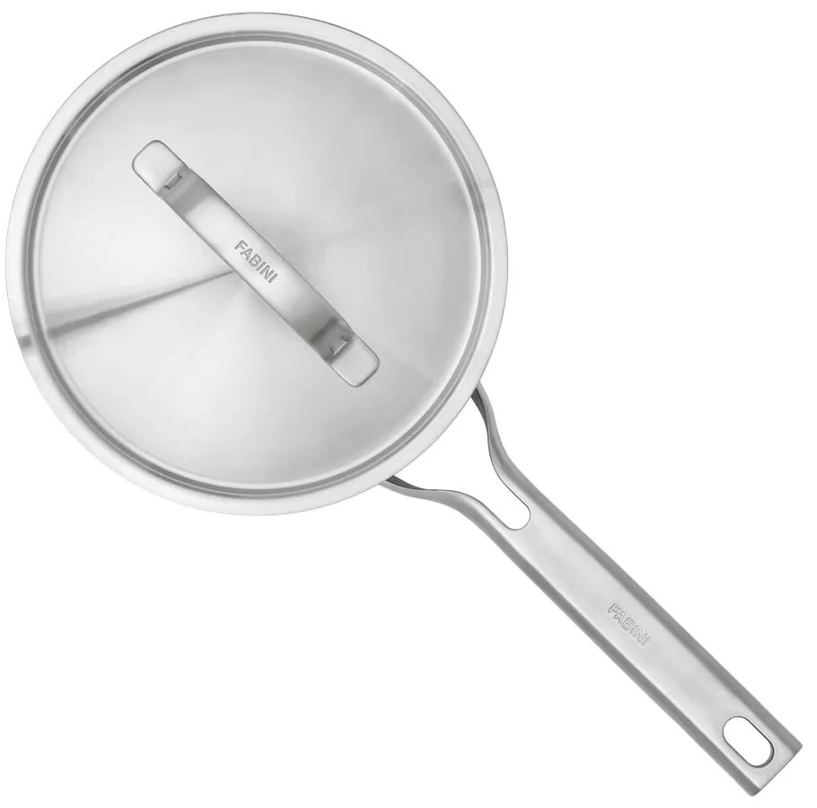 Oală cu capac din oțel inoxidabil 1,5 l adecvată pentru plita cu inducție Lucca 3.0 – FABINI