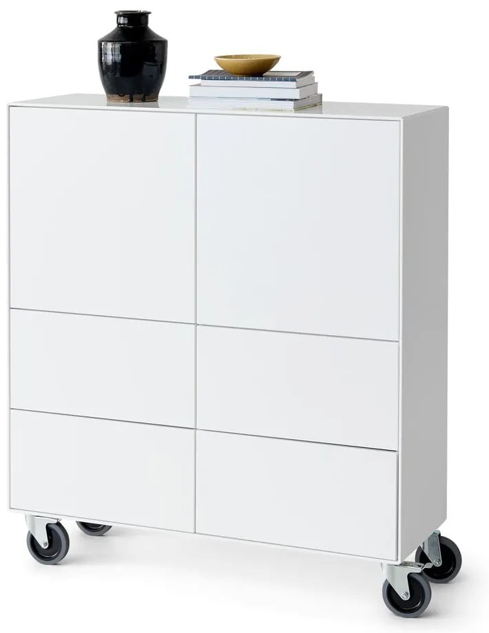 Comodă înaltă albă 91x103 cm Edge by Hammel - Hammel Furniture