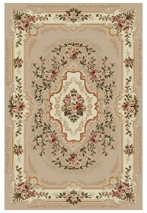 Covor Clasic Lotus 570 Bej Selectează mărime: 150 X 230