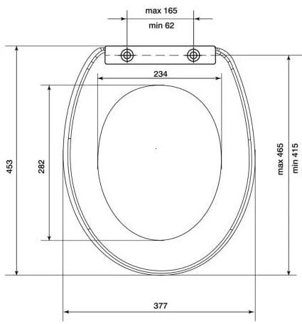 Capac wc Smart soft extractibil, alb - BIS03924