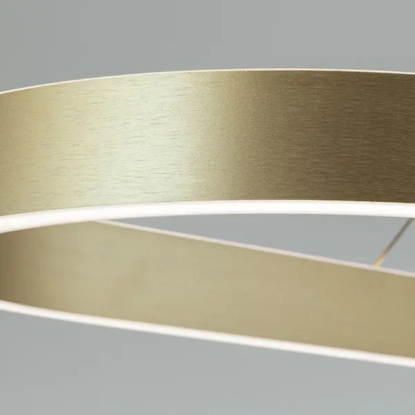 Orion - Lustru LED pe cablu CARRARA, 80W, 230V, 2700/3000/4000K, auriu