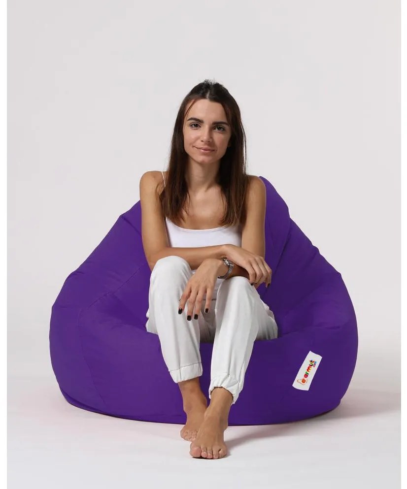 Fotoliu puf Parumleo XXL (violet). 1101741