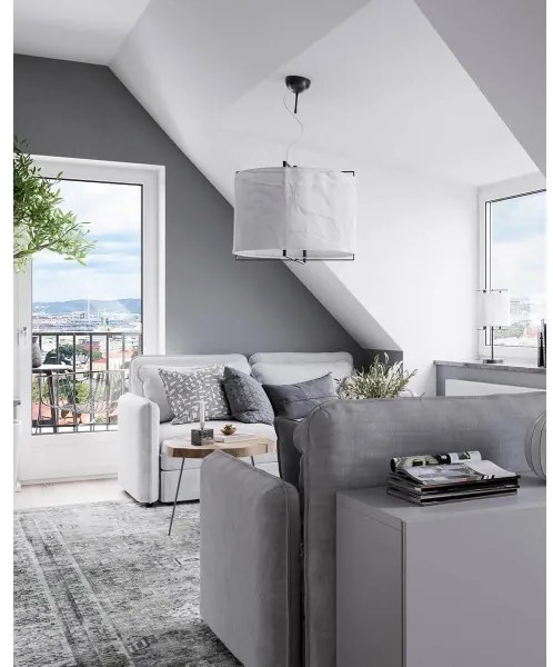 ByRydens 4201950-5000 - Lustră suspendată pe cablu SOFTY 1xE27/5W/230V