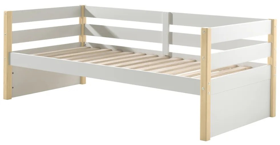 Set MARGRIT format dintr-un Pat copii cabină (90 x 200 cm) și un sertar de Pat copii.