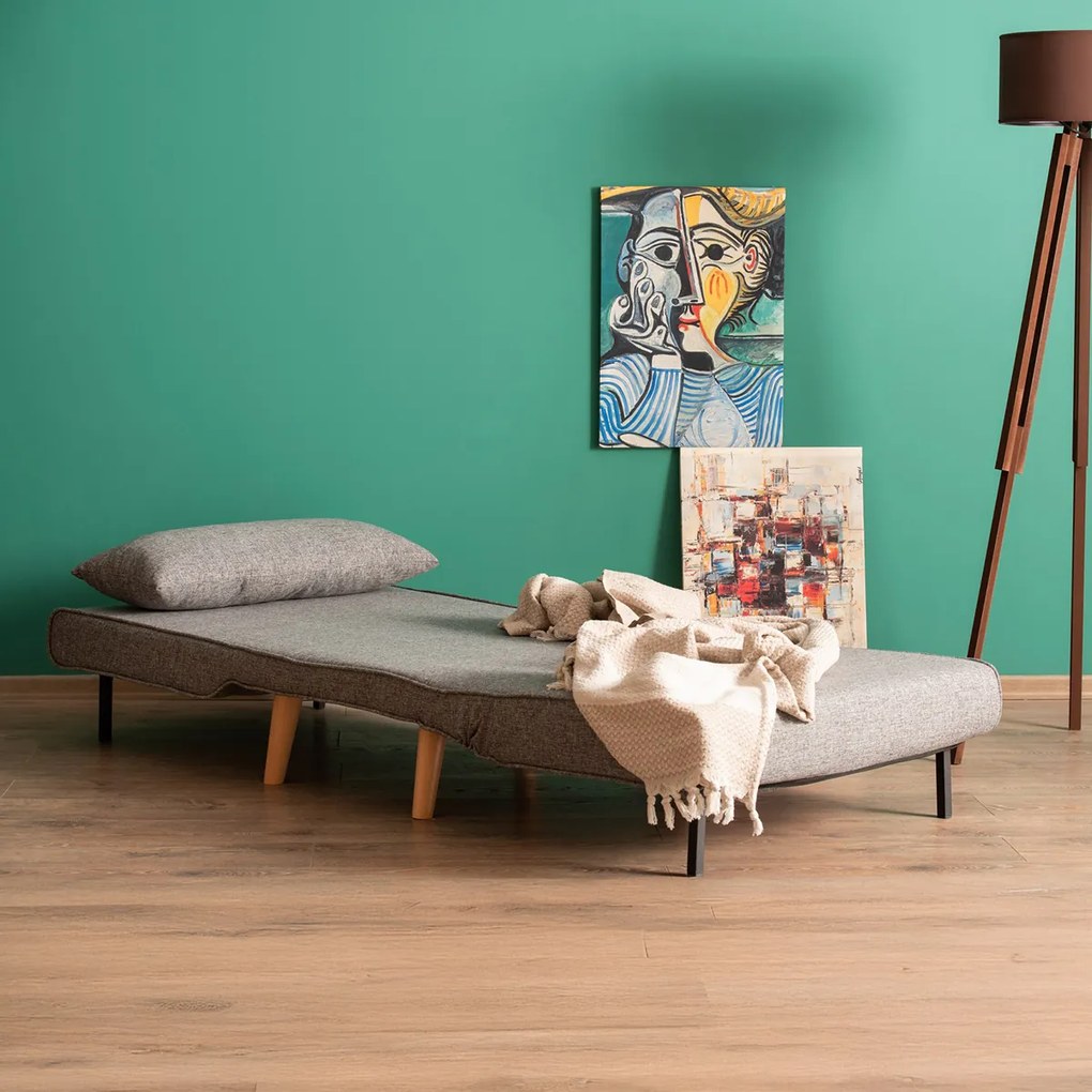 Fotoliu Folde Single Light Grey
