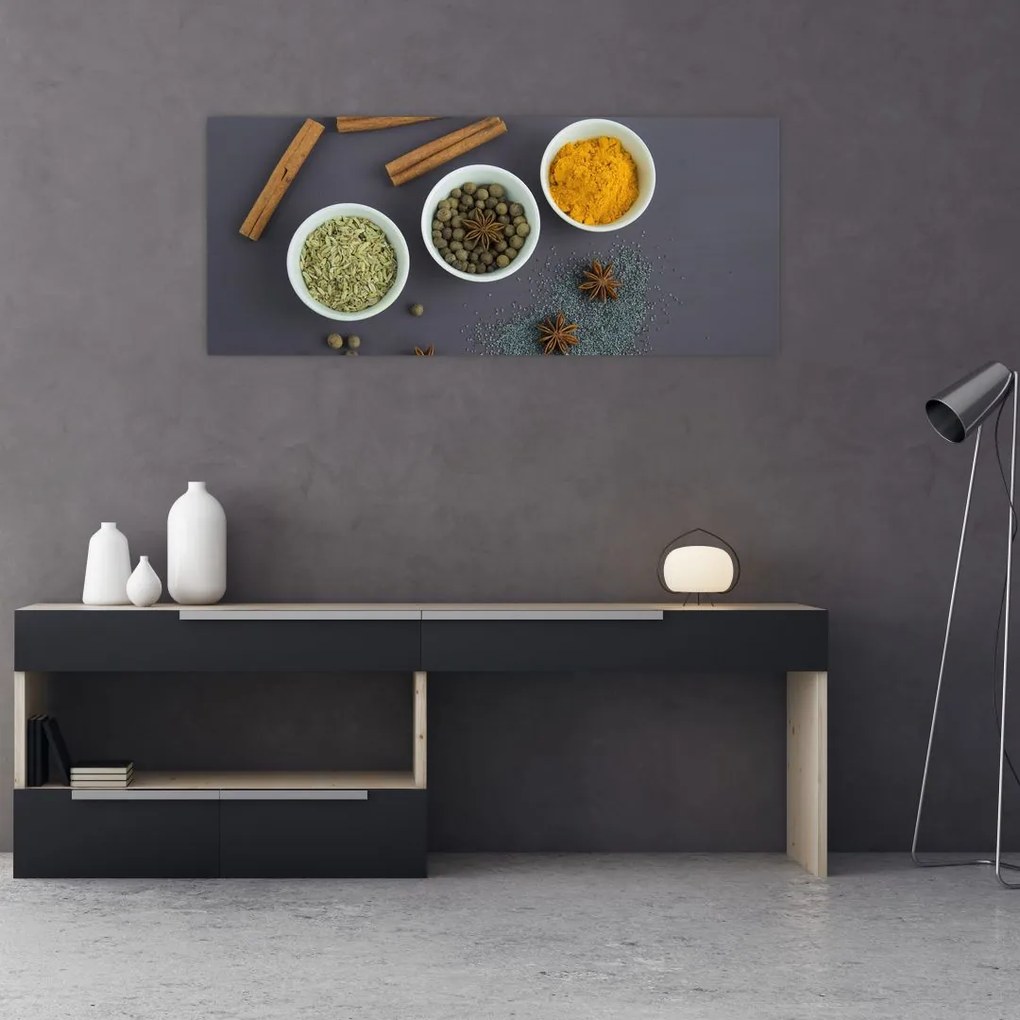 Tablou - condimente (120x50 cm)