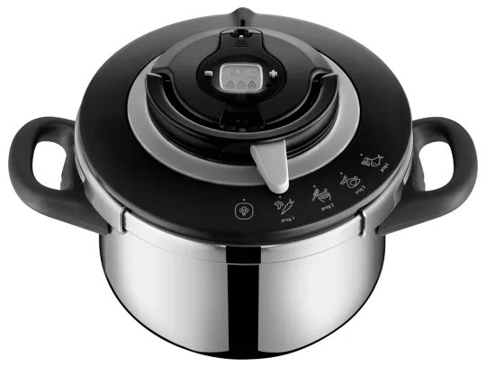 Tefal - Oală sub presiune inox 4,5 l CLIPSO+ CHEF
