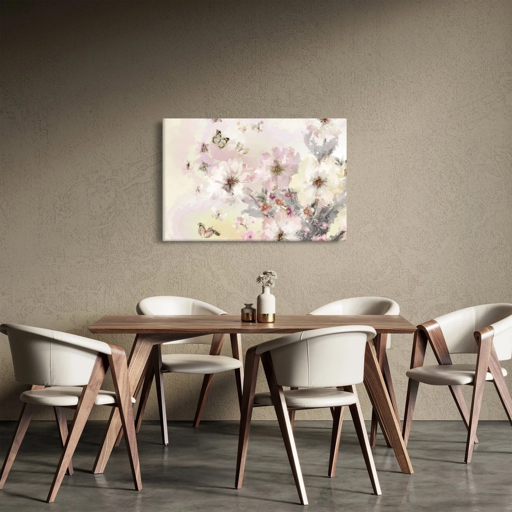Tablou - Flori,pictură (90x60 cm)