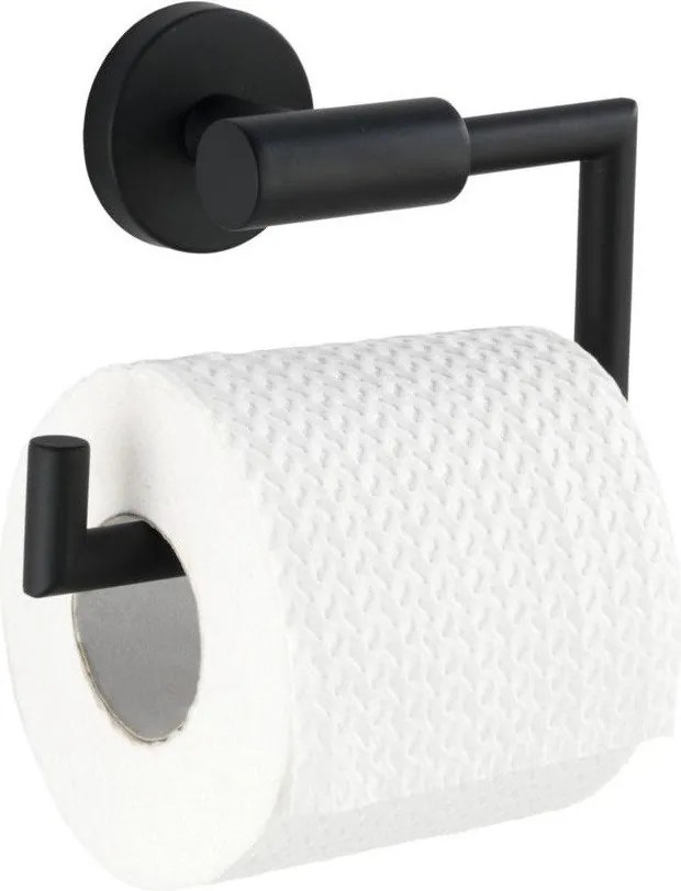 Suport pentru hârtie igienică BOSIO, WENKO, negru