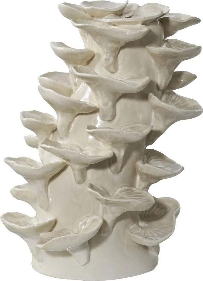 Decor de masă, ceramică, bej 18x15x24 cm