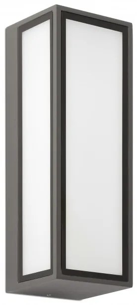 Aplica LED de exterior design modern IP65 PIVOT gri