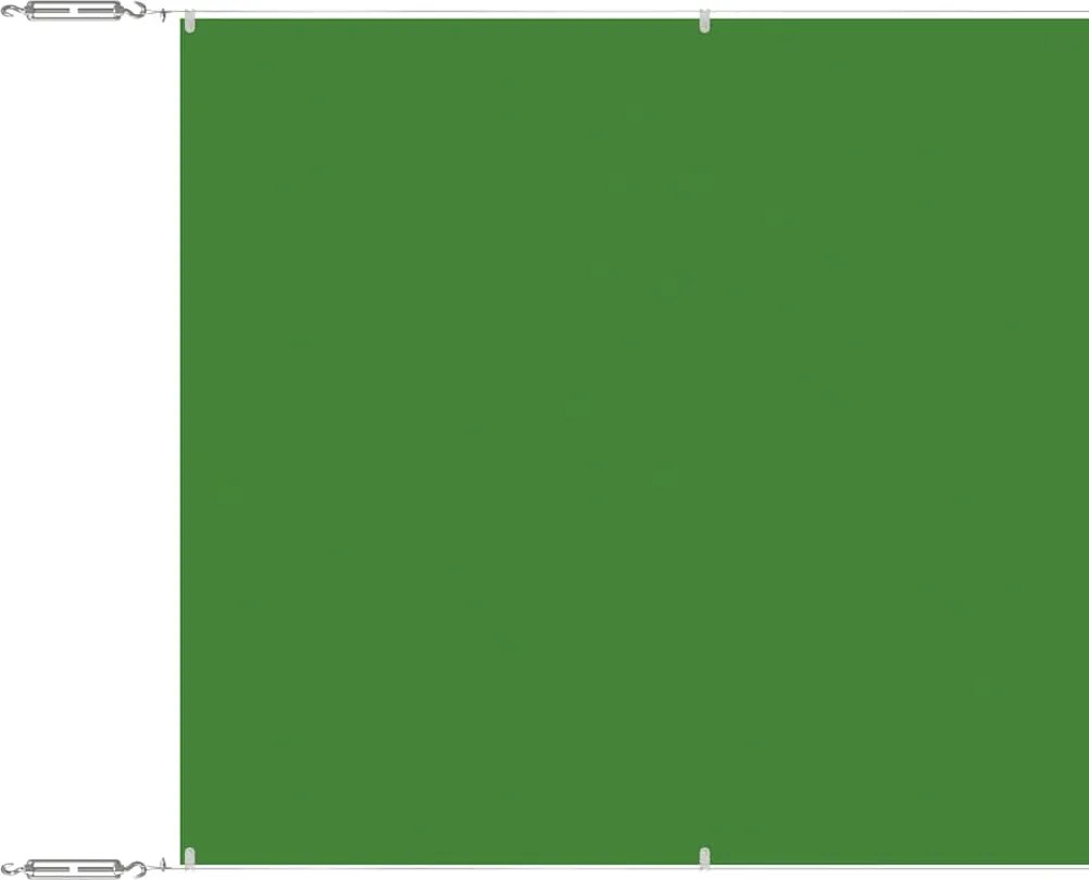vidaXL Copertină verticală, verde deschis, 60x800 cm, țesătură Oxford