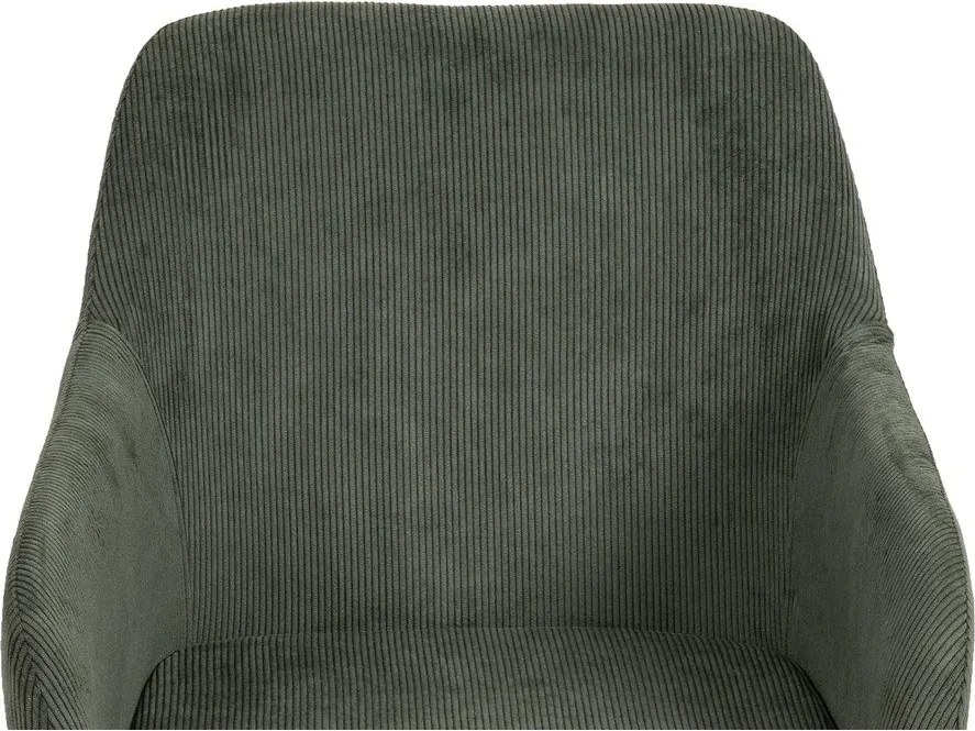 Scaun de sufragerie verde tapițat Lunio – Bonami Essentials