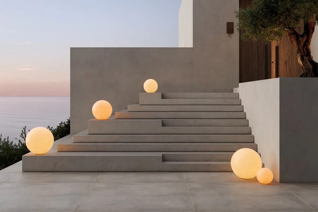 Corp de iluminat RGBW LED decorativ exterior Bubbles diametru 30cm