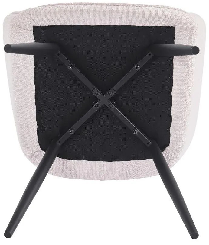Fotoliu design Morkenus (bej + negru) . 1097101