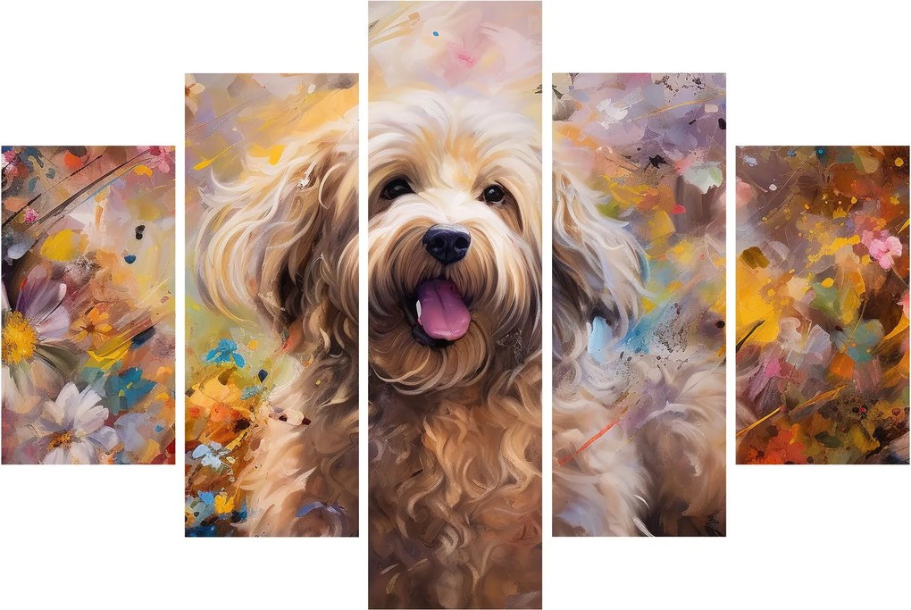Tablou - Happy Dog II. (150x105 cm)
