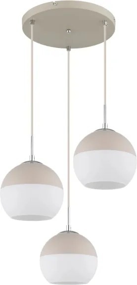 Globo 15999-3HR - Lustră suspendată pe cablu RAGUSA 3xE27/60W/230V