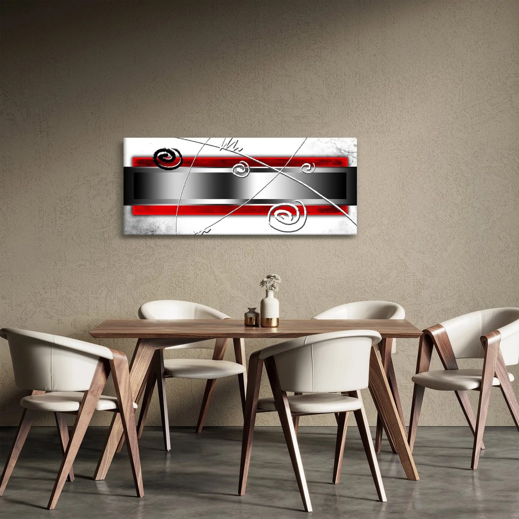 Tablou abstract (120x50 cm)