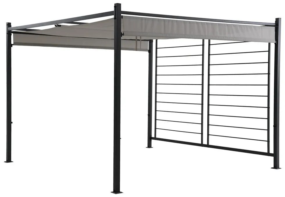 Elis foișor de grădină cu spalier lateral 3x3 m