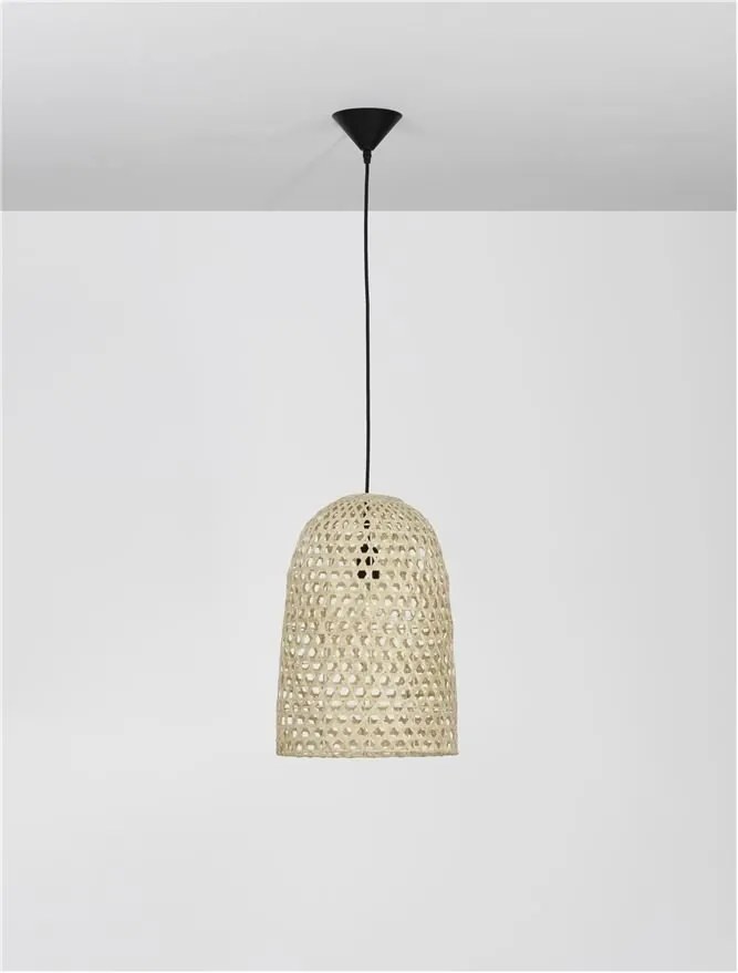 Lustra / Pendul modern design natural ratan AURORA