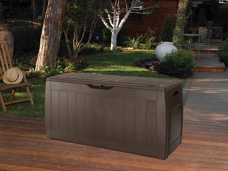 Hollywood úložný box - 270L hnedý