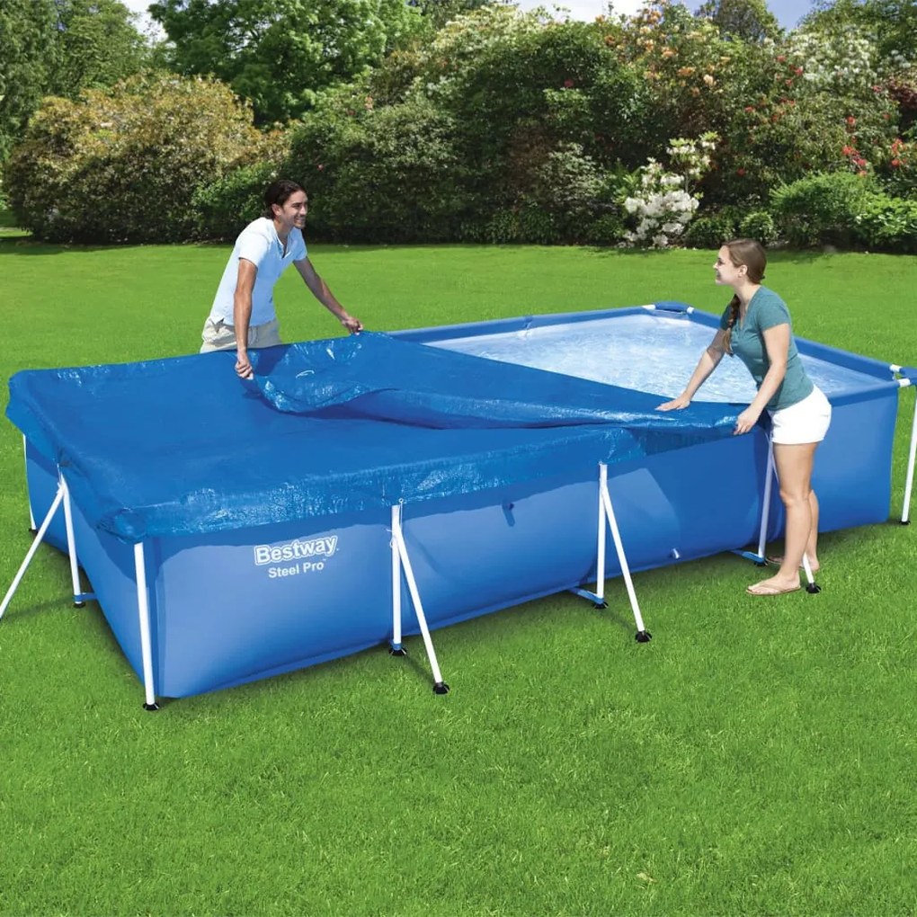 92079 Bestway Prelată de piscină Flowclear, 400 x 211 cm