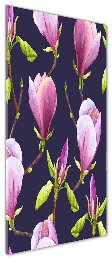 Tablou Printat Pe Sticlă Magnolie