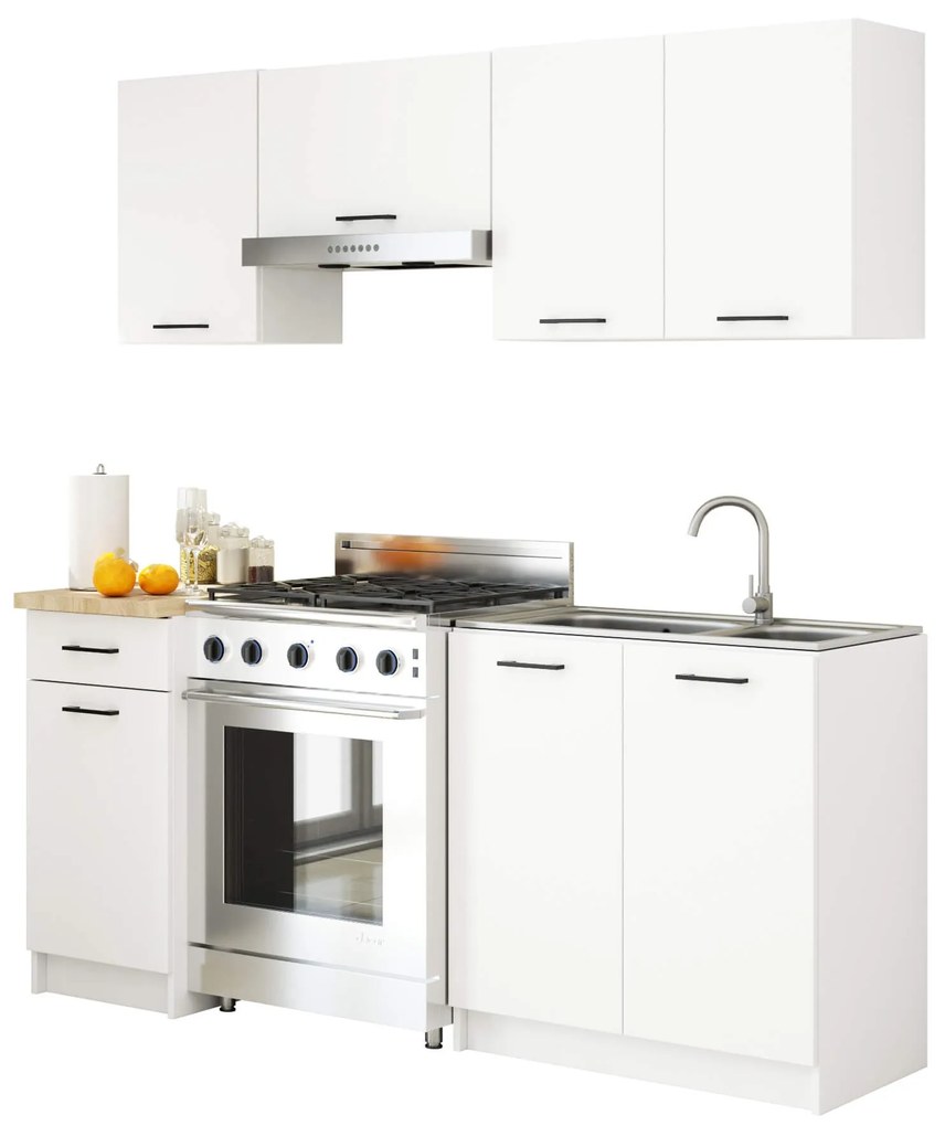 Dulap superior de bucătărie Ozara W80 H580 (alb). 1069132