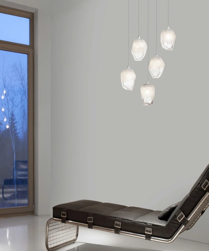 Lustra suspendata design modern decorativ ICE 5L NVL-9160235