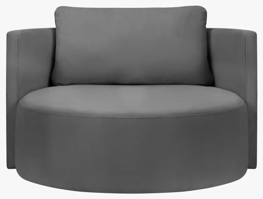 Fotoliu rotativ Bliss catifea L112 cm