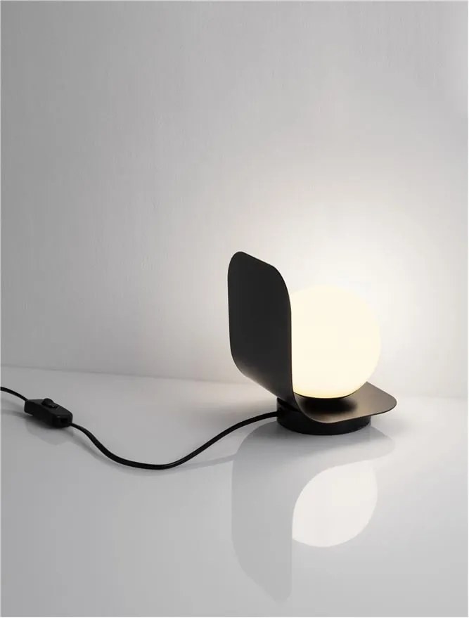 Lampa de masa moderna stil minimalist KAMEN negru