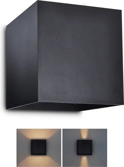 Aplică LED de exterior Brilagi CUBE LED/6W/230V IP54