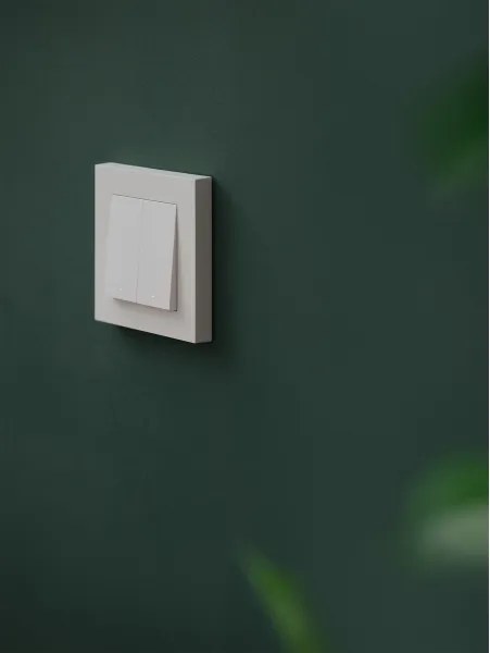 Osram - Întrerupător cu 2 butoane SMART+ MATTER 230V Wi-Fi