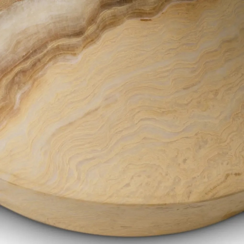 Set de 2 masute design LUX Onyx, Lemn, Puglia, 119346 HZ