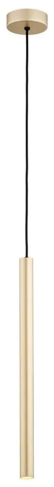 Pendul LED design modern slim Rio auriu