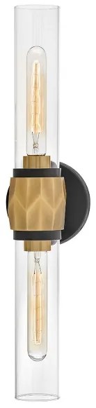 Aplică pentru baie Hinkley HK-ELLISON2-BK-HB ELLISON 2xE27/40W/230V IP44 auriu