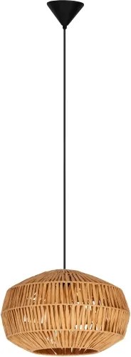 Eglo 44143 - Pendul pe cablu SHELDON, 1xE27/40W/230V, maro