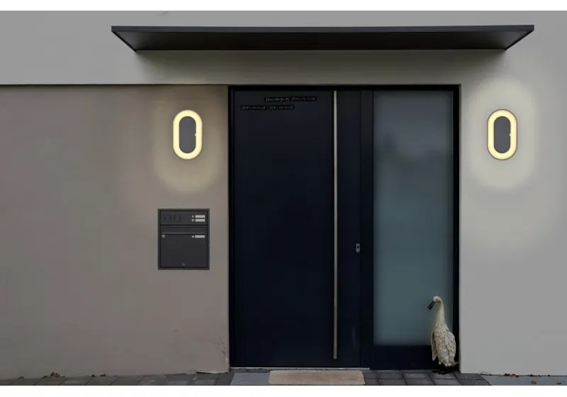 Aplica LED de exterior IP54 SURA 12W