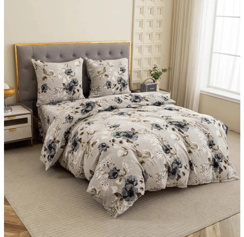 Lenjerie cocolino NOMELLA bej Dimensiune lenjerie de pat: 70 x 80 cm | 140 x 200 cm