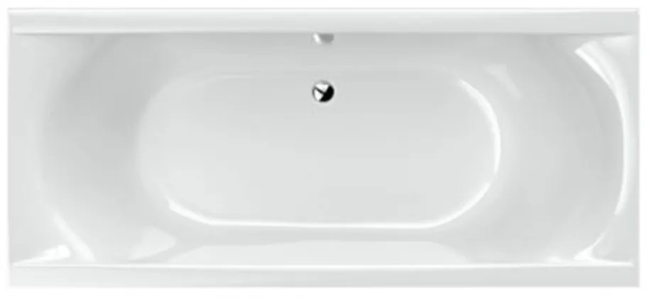 Cadă de baie dreaptă Ontario 190 cm