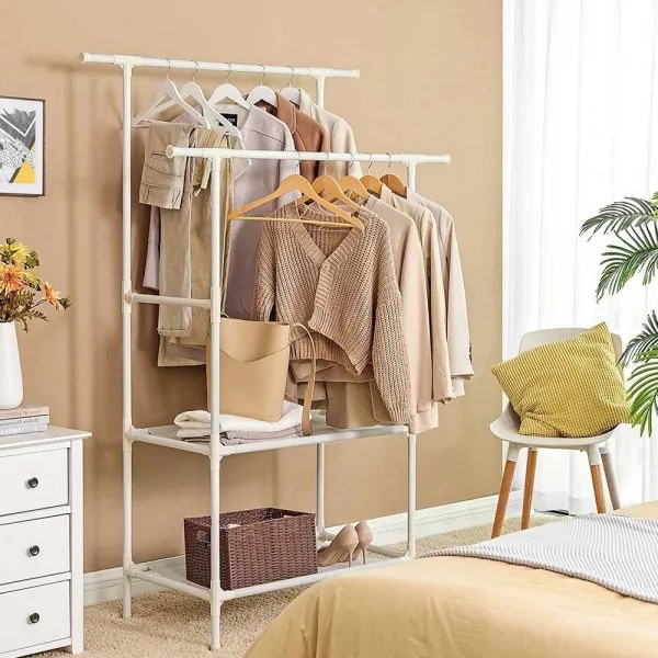 Cuier de podea LINEA, alb