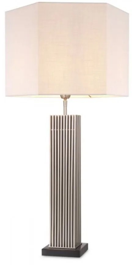 Veioza, lampa de masa design LUX Viggo, nickel 114900 HZ