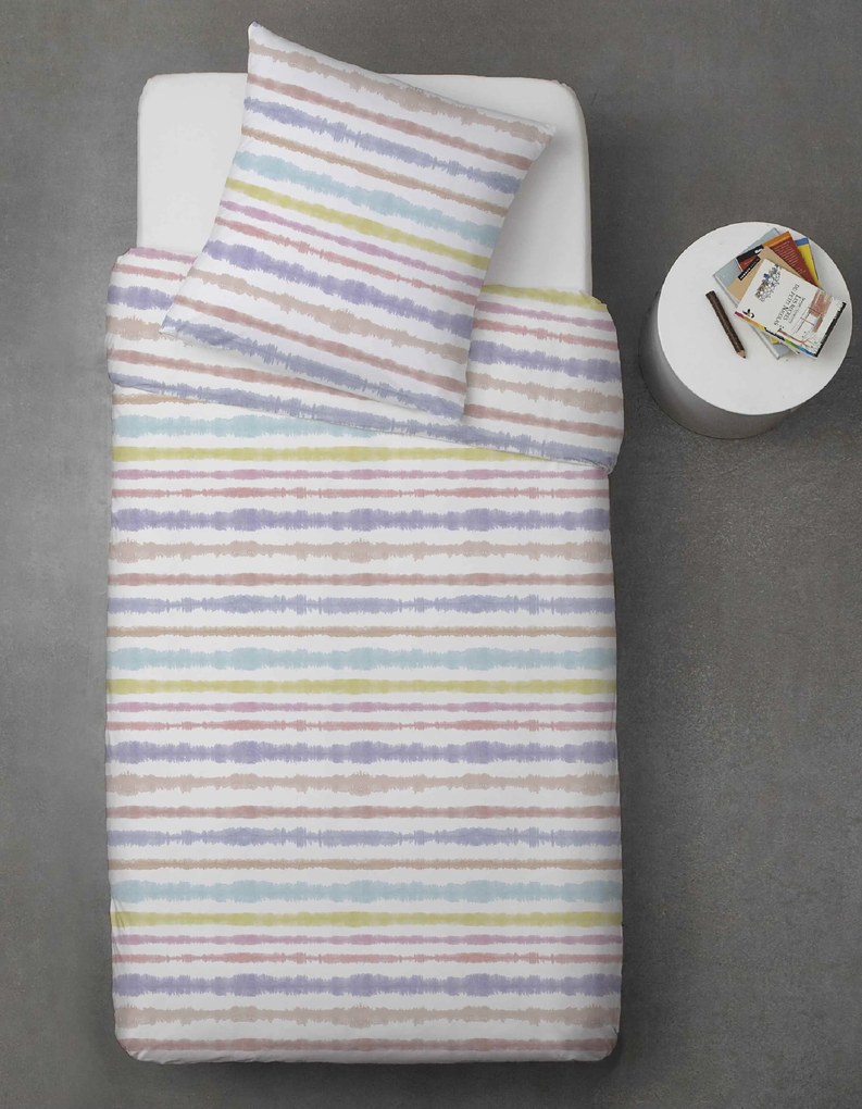 Lenjerie din bumbac Renforce LINKY colorata Dimensiune lenjerie de pat: 70 x 90 cm | 140 x 200 cm