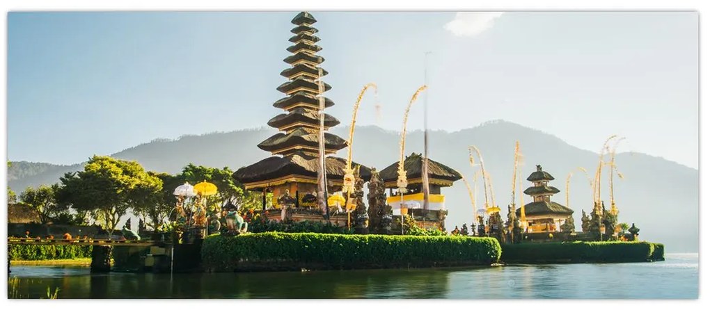 Tabloul Mount Batur (120x50 cm)